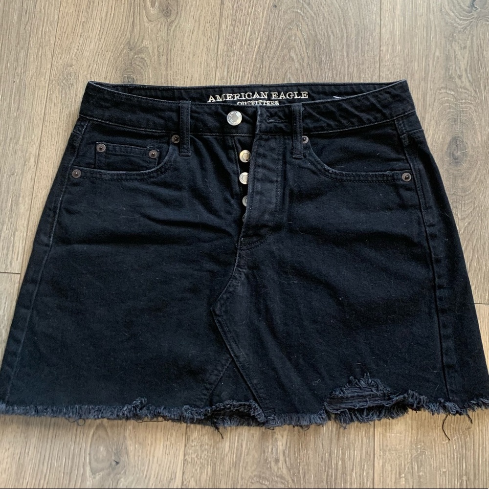 Highwaisted Jean skirt